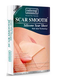Smooth E Silicone Scar Smooth 1.5 นิ้วx 2.75 นิ้ว  ขนาด 1 ชิ้น